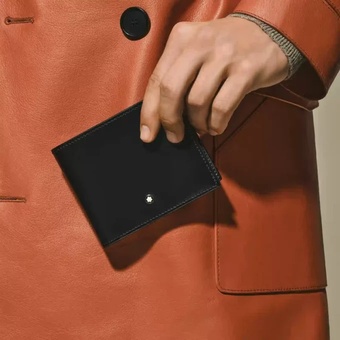 Portofel Meisterstück 4cc cu compartiment pentru monede