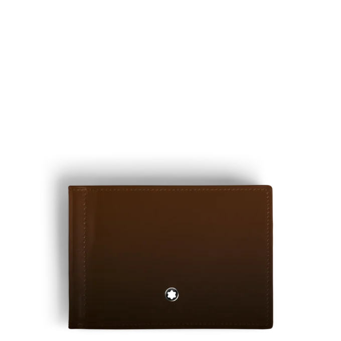 Portofel Meisterstück 6cc cu clemă pentru bani