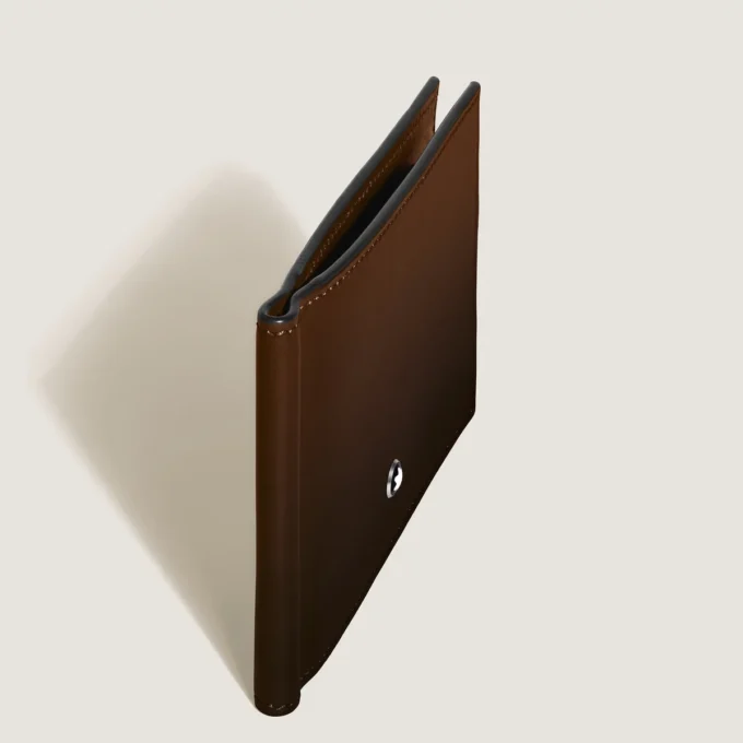 Portofel Meisterstück 6cc cu clemă pentru bani