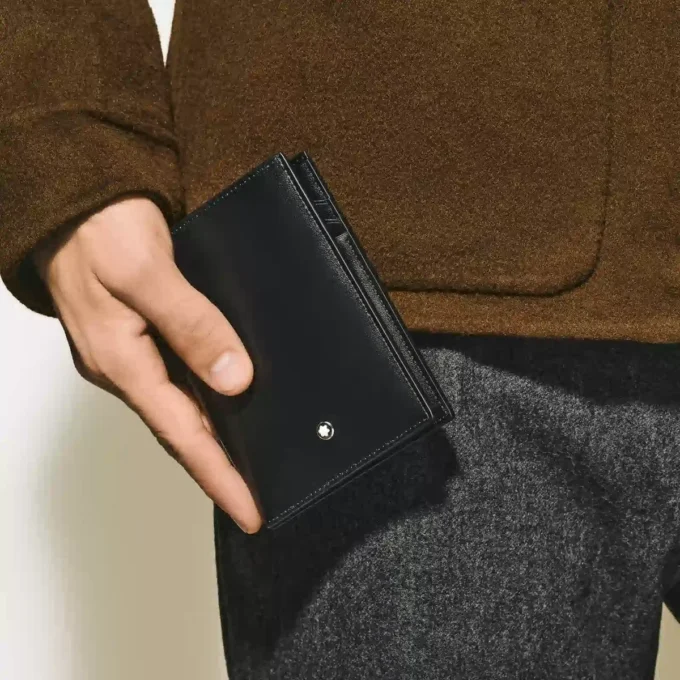 Portofel Meisterstück 7cc cu suport pentru act de identitate