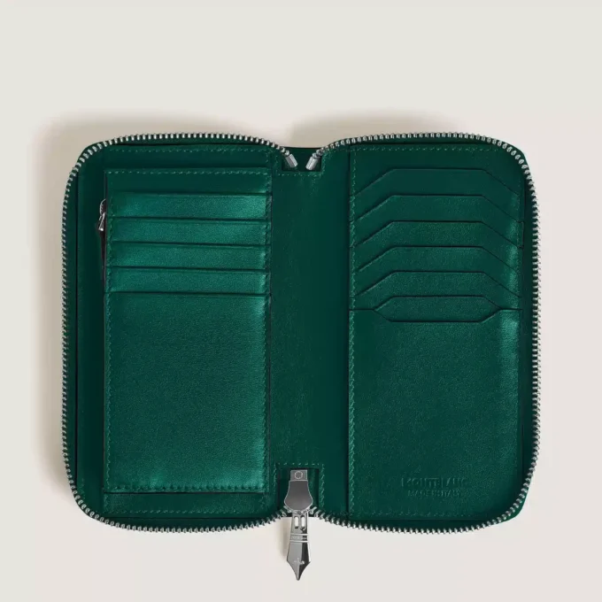 Portofel moale 12cc cu fermoar mediu