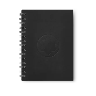 Reîncărcare pentru caiet tip plic #146 mic, negru – Calendar 18 luni