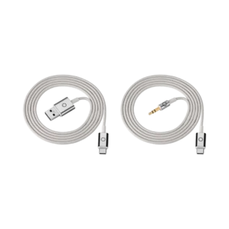 Set de cabluri gri pentru căști Montblanc MB 01