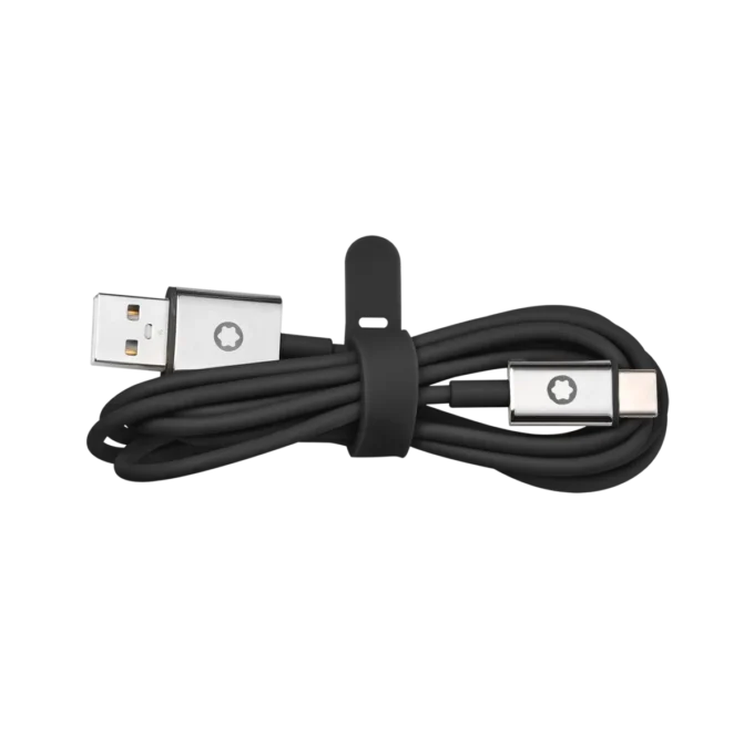 Set de călătorie negru pentru căștile Montblanc MB 01