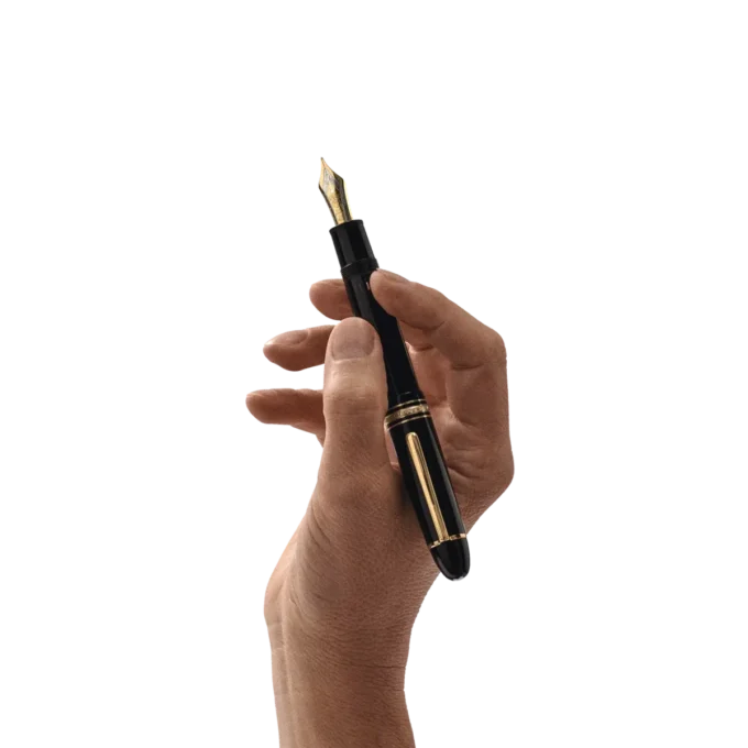 Stilou Meisterstück 149 placat cu aur (F)