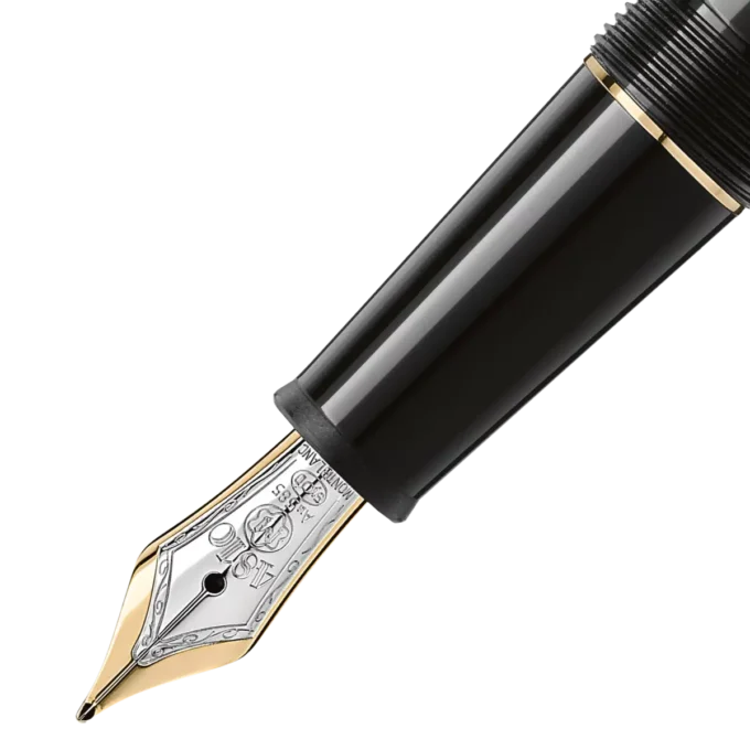 Stilou Meisterstück Classique placat cu aur (M)