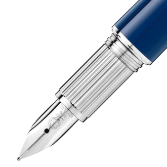 Stilou StarWalker Blue Planet din rășină prețioasă (M)