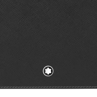 Suport de birou din piele neagră