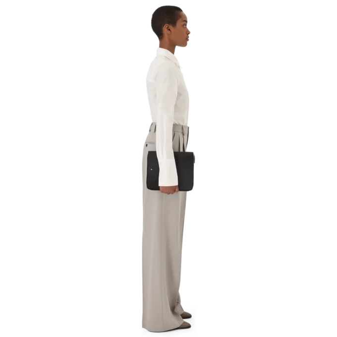 Suport mic pentru caiet din piele Sartorial