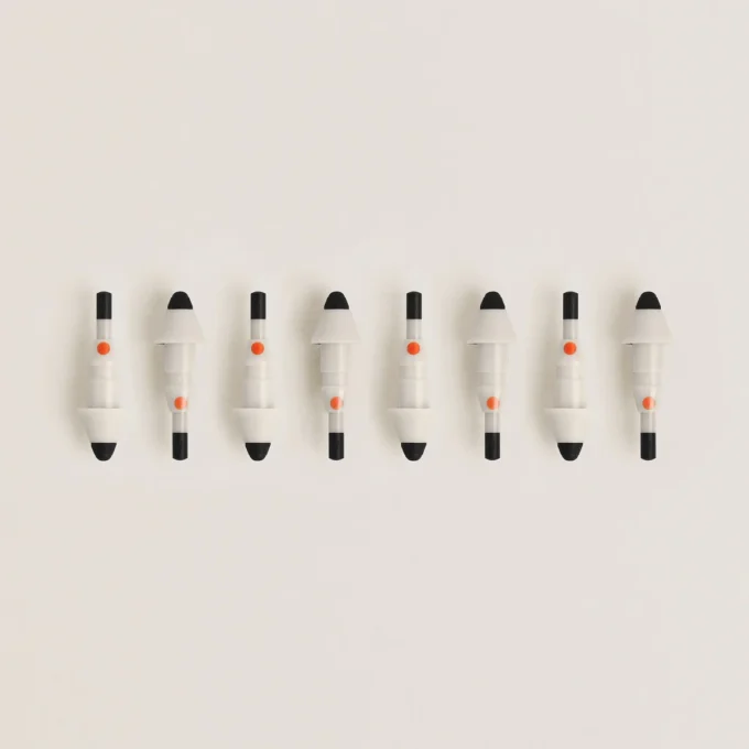 Vârfuri de schimb mate pentru stiloul digital Montblanc, culoare ivoriu