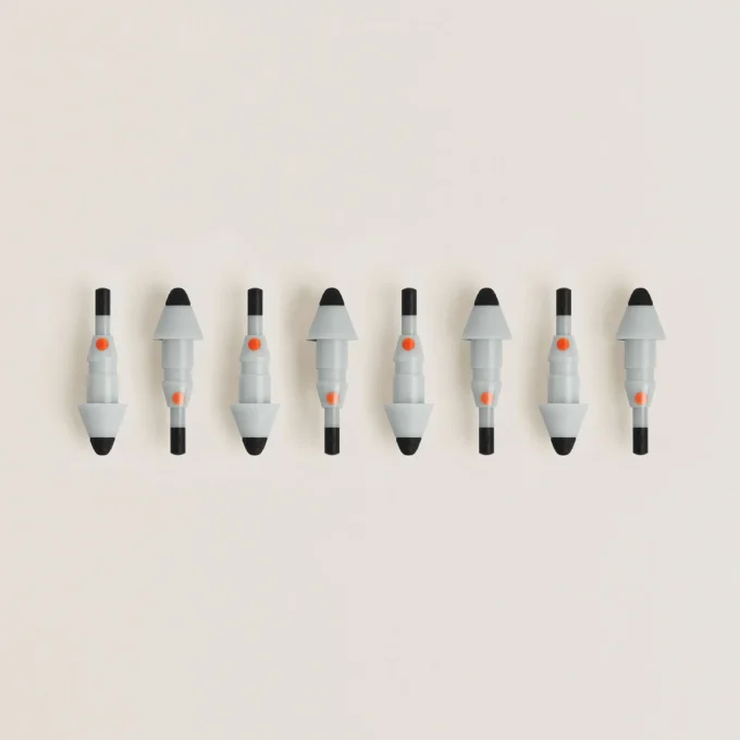 Vârfuri de schimb mate pentru stiloul digital Montblanc Grey